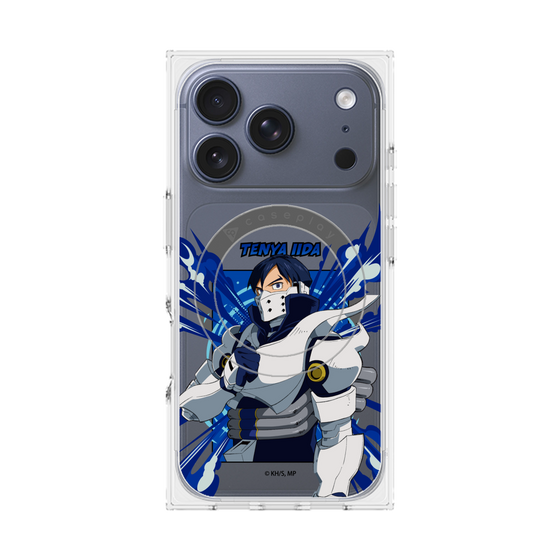 プレミアムスクエアケース with MagSafe［ 僕のヒーローアカデミア - ポップ - 飯田 天哉 ］