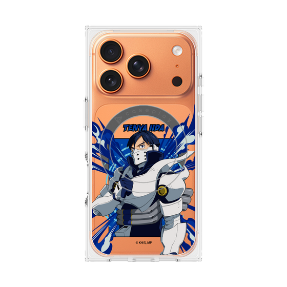 プレミアムスクエアケース with MagSafe［ 僕のヒーローアカデミア - ポップ - 飯田 天哉 ］