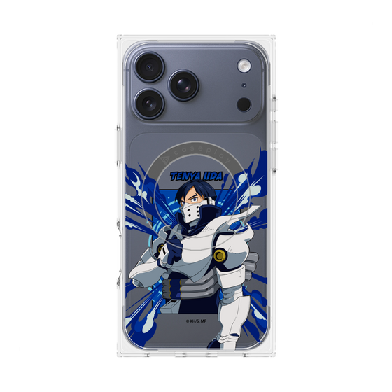 プレミアムスクエアケース with MagSafe［ 僕のヒーローアカデミア - ポップ - 飯田 天哉 ］