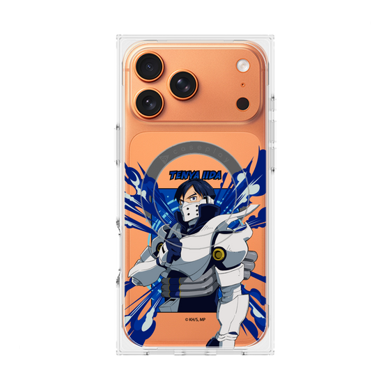 プレミアムスクエアケース with MagSafe［ 僕のヒーローアカデミア - ポップ - 飯田 天哉 ］