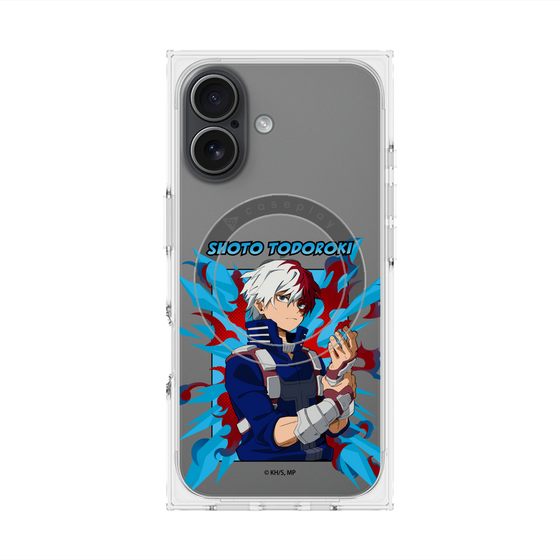 プレミアムスクエアケース with MagSafe［ 僕のヒーローアカデミア - ポップ - 轟 焦凍 ］