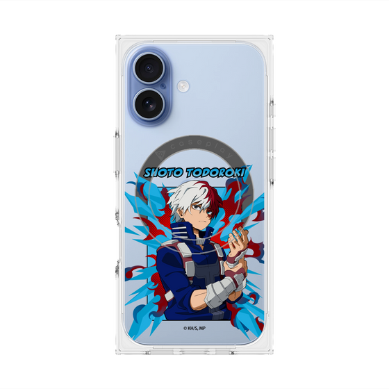 プレミアムスクエアケース with MagSafe［ 僕のヒーローアカデミア - ポップ - 轟 焦凍 ］