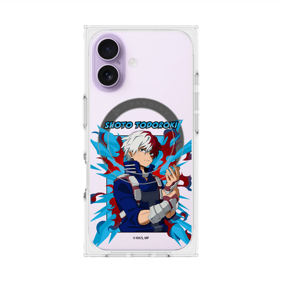 プレミアムスクエアケース with MagSafe［ 僕のヒーローアカデミア - ポップ - 轟 焦凍 ］