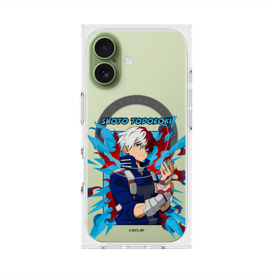 プレミアムスクエアケース with MagSafe［ 僕のヒーローアカデミア - ポップ - 轟 焦凍 ］