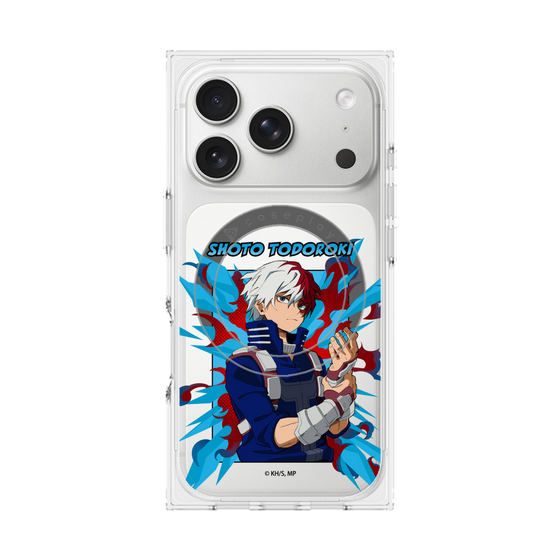 プレミアムスクエアケース with MagSafe［ 僕のヒーローアカデミア - ポップ - 轟 焦凍 ］