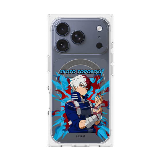 プレミアムスクエアケース with MagSafe［ 僕のヒーローアカデミア - ポップ - 轟 焦凍 ］