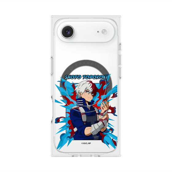 プレミアムスクエアケース with MagSafe［ 僕のヒーローアカデミア - ポップ - 轟 焦凍 ］