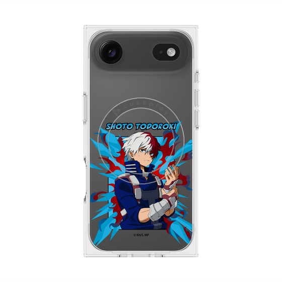 プレミアムスクエアケース with MagSafe［ 僕のヒーローアカデミア - ポップ - 轟 焦凍 ］