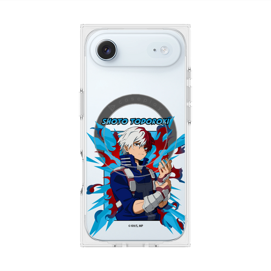 プレミアムスクエアケース with MagSafe［ 僕のヒーローアカデミア - ポップ - 轟 焦凍 ］