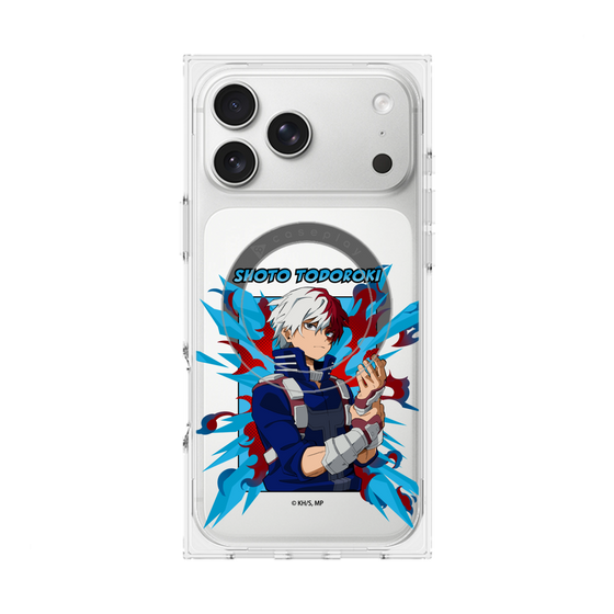 プレミアムスクエアケース with MagSafe［ 僕のヒーローアカデミア - ポップ - 轟 焦凍 ］