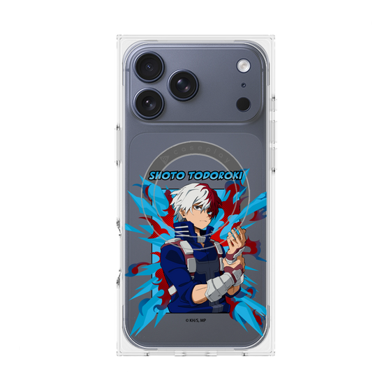プレミアムスクエアケース with MagSafe［ 僕のヒーローアカデミア - ポップ - 轟 焦凍 ］