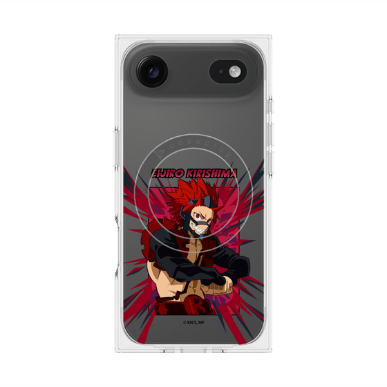 プレミアムスクエアケース with MagSafe［ 僕のヒーローアカデミア - ポップ - 切島 鋭児郎 ］