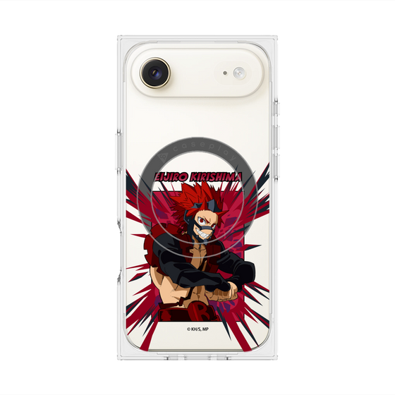 プレミアムスクエアケース with MagSafe［ 僕のヒーローアカデミア - ポップ - 切島 鋭児郎 ］