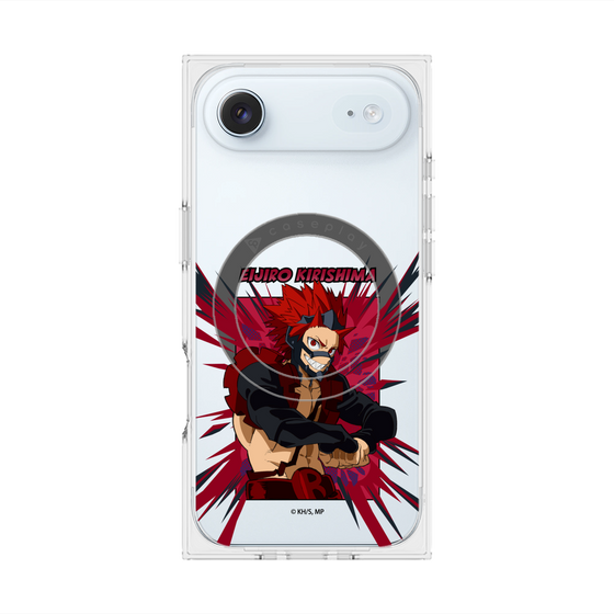 プレミアムスクエアケース with MagSafe［ 僕のヒーローアカデミア - ポップ - 切島 鋭児郎 ］