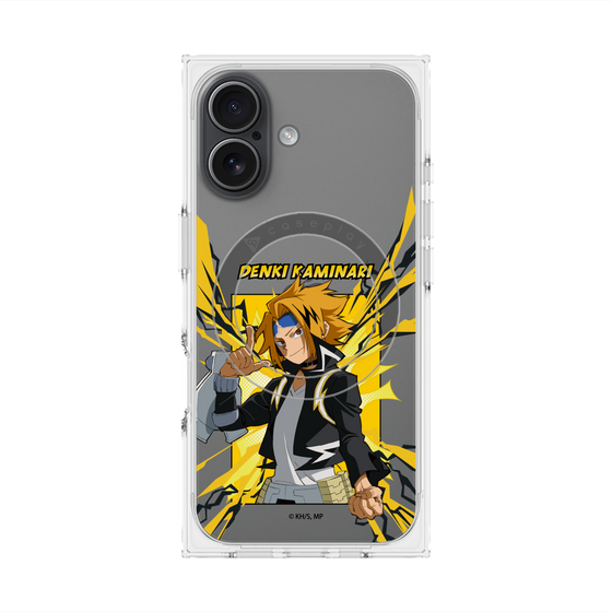 プレミアムスクエアケース with MagSafe［ 僕のヒーローアカデミア - ポップ - 上鳴 電気 ］