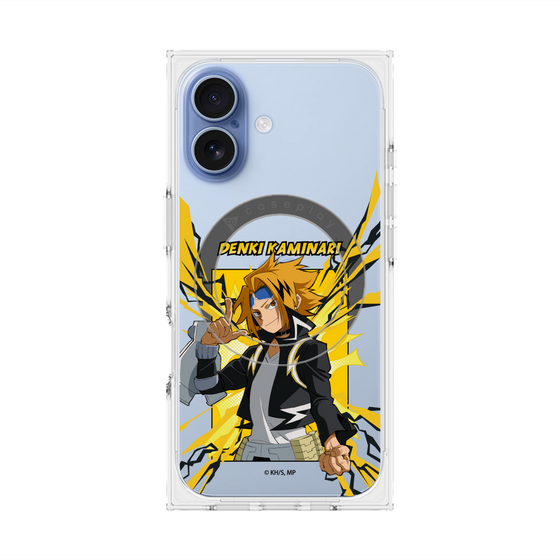 プレミアムスクエアケース with MagSafe［ 僕のヒーローアカデミア - ポップ - 上鳴 電気 ］