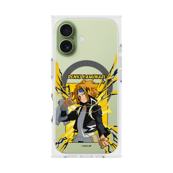 プレミアムスクエアケース with MagSafe［ 僕のヒーローアカデミア - ポップ - 上鳴 電気 ］