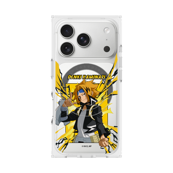 プレミアムスクエアケース with MagSafe［ 僕のヒーローアカデミア - ポップ - 上鳴 電気 ］