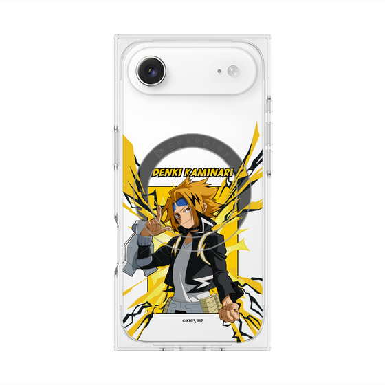 プレミアムスクエアケース with MagSafe［ 僕のヒーローアカデミア - ポップ - 上鳴 電気 ］