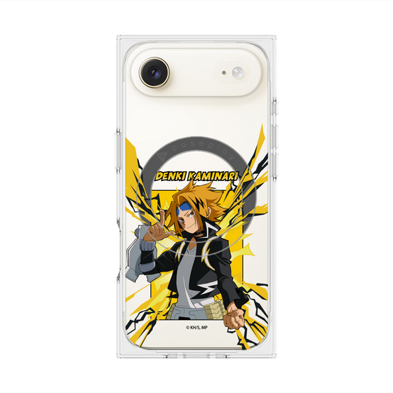 プレミアムスクエアケース with MagSafe［ 僕のヒーローアカデミア - ポップ - 上鳴 電気 ］