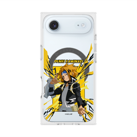 プレミアムスクエアケース with MagSafe［ 僕のヒーローアカデミア - ポップ - 上鳴 電気 ］