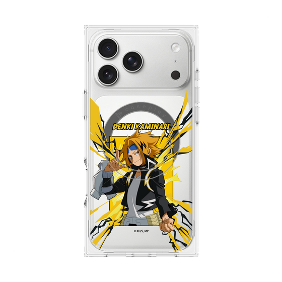 プレミアムスクエアケース with MagSafe［ 僕のヒーローアカデミア - ポップ - 上鳴 電気 ］