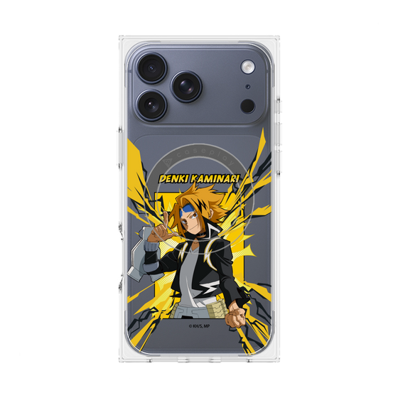 プレミアムスクエアケース with MagSafe［ 僕のヒーローアカデミア - ポップ - 上鳴 電気 ］