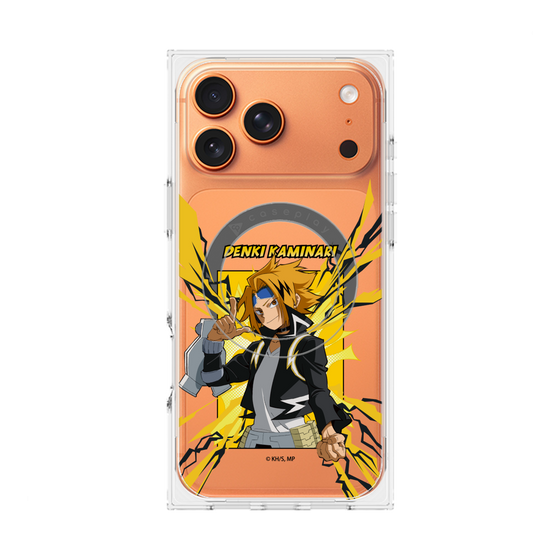 プレミアムスクエアケース with MagSafe［ 僕のヒーローアカデミア - ポップ - 上鳴 電気 ］