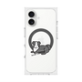 プレミアムスクエアケース with MagSafe［ オリジナル - CASEPLAYイヌ - border collie ］