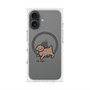 プレミアムスクエアケース with MagSafe［ オリジナル - CASEPLAYイヌ - toy pooh ］