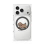 プレミアムスクエアケース with MagSafe［ オリジナル - CASEPLAYイヌ - toy pooh ］