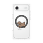 プレミアムスクエアケース with MagSafe［ オリジナル - CASEPLAYイヌ - toy pooh ］