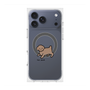 プレミアムスクエアケース with MagSafe［ オリジナル - CASEPLAYイヌ - toy pooh ］