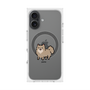 プレミアムスクエアケース with MagSafe［ オリジナル - CASEPLAYイヌ - pome ］