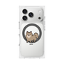 プレミアムスクエアケース with MagSafe［ オリジナル - CASEPLAYイヌ - pome ］