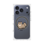 プレミアムスクエアケース with MagSafe［ オリジナル - CASEPLAYイヌ - pome ］