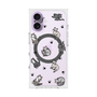プレミアムスクエアケース with MagSafe［ オリジナル - CASEPLAYネコ総柄 - color ］