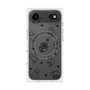 プレミアムスクエアケース with MagSafe［ オリジナル - CASEPLAYネコ総柄 - black ］