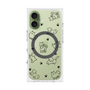 プレミアムスクエアケース with MagSafe［ オリジナル - CASEPLAYイヌ総柄 - black ］