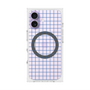 プレミアムスクエアケース with MagSafe［ オリジナル - 推し色チェック - ブルー ］