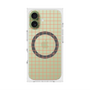 プレミアムスクエアケース with MagSafe［ オリジナル - 推し色チェック - オレンジ ］