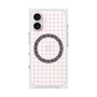 プレミアムスクエアケース with MagSafe［ オリジナル - 推し色チェック - ピンク ］