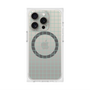 プレミアムスクエアケース with MagSafe［ オリジナル - 推し色チェック - グリーン ］
