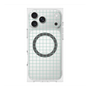 プレミアムスクエアケース with MagSafe［ オリジナル - 推し色チェック - グリーン ］