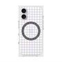 プレミアムスクエアケース with MagSafe［ オリジナル - 推し色チェック - パープル ］
