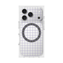 プレミアムスクエアケース with MagSafe［ オリジナル - 推し色チェック - パープル ］