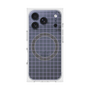 プレミアムスクエアケース with MagSafe［ オリジナル - 推し色チェック - パープル ］