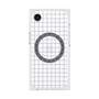 プレミアムスクエアケース with MagSafe［ オリジナル - 推し色チェック - パープル ］
