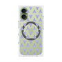 プレミアムスクエアケース with MagSafe［ オリジナル - 推し色三角 - パープル ］