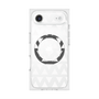 プレミアムスクエアケース with MagSafe［ オリジナル - 推し色三角 - ホワイト ］